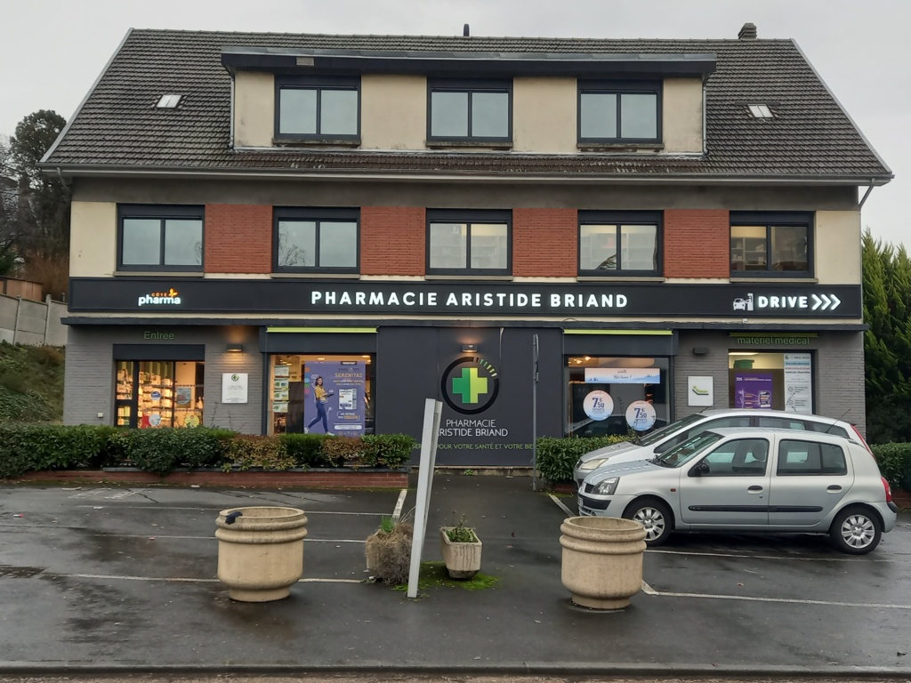 enseigne lumineuse pharmacie rouen